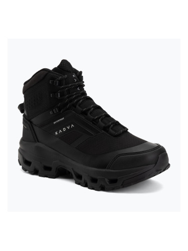 Мъжки туристически обувки KADVA Obsidian Mid WP черен