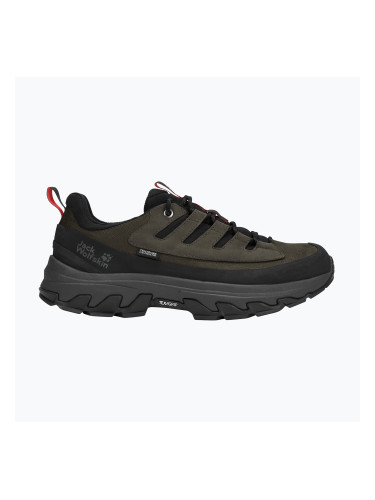 Мъжки обувки за трекинг Jack Wolfskin Apex Hike Texapore Low obsidian moss