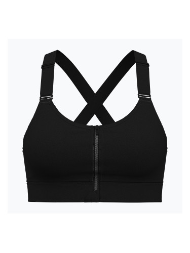 Сутиен за тренировка Under Armour Infinity High Zip 2.0 black/black
