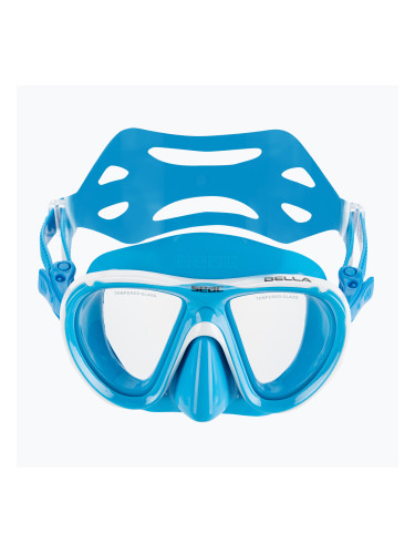 Детска маска за гмуркане SEAC Bella light blue