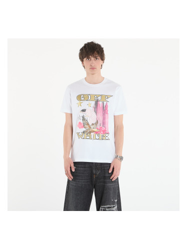 Тениска Off-White Allover Frame Slim S/S Tee White M