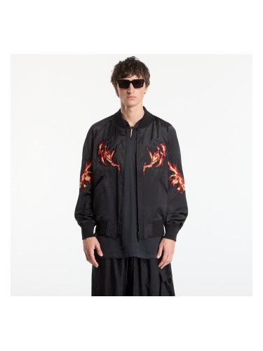 Яке Y-3 Embroidered Graphic Satin Souvenir Jacket UNISEX Black S