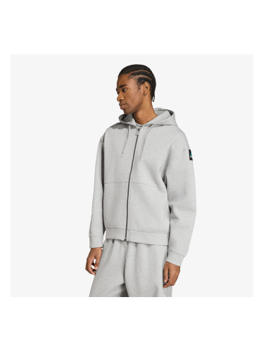 Суитшърт adidas Spacer Full Zip Hoodie Medium Grey Heather S