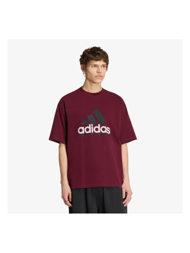 Тениска adidas Equipment Logo Tee Maroon S