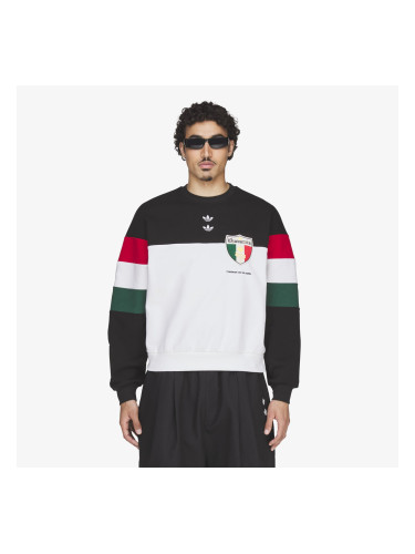 Суитшърт adidas x Willy Chavarria Fleece Crewneck Sweatshirt Black/ White L