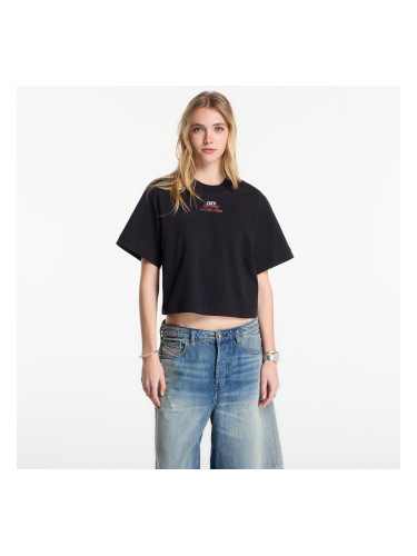 Тениска Off-White x AC Milan Crop Tee Black/ No Color S