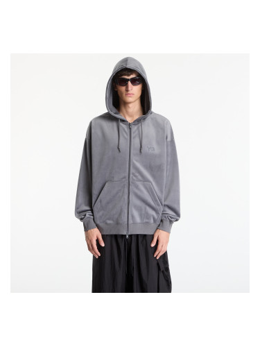 Суитшърт Y-3 Velvet Corduroy Zip Hoodie UNISEX Grey Five XS
