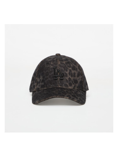 Шапка New Era 9FORTY MLB Cosy Leopard Los Angeles Dodgers Black Universal