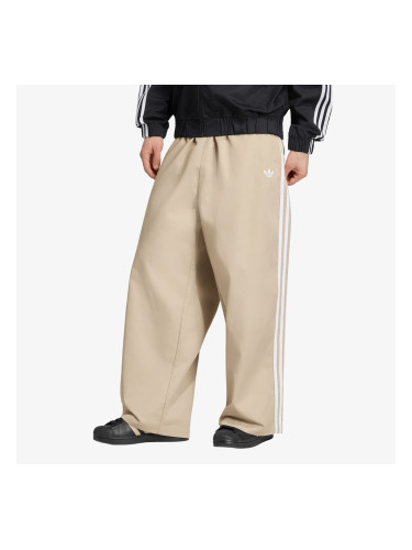 Панталони adidas Originals Adicolor Sst Cotton Twill Trousers Khaki Three S