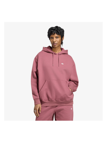 Суитшърт adidas Essentials Oversized Fleece Hoodie Quiet Crimson M