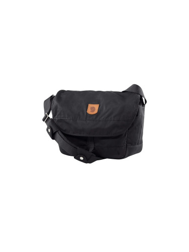 Fjällräven Greenland Shoulder Bag Black Unisex - Раници и чанти Fjällräven - Черен - F23154-550-One-size - Size: One size