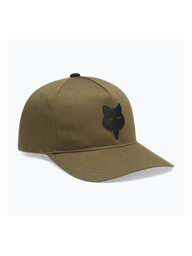Мъжка шапка с козирка Fox Racing Fox Head Subframe Snapback olive green