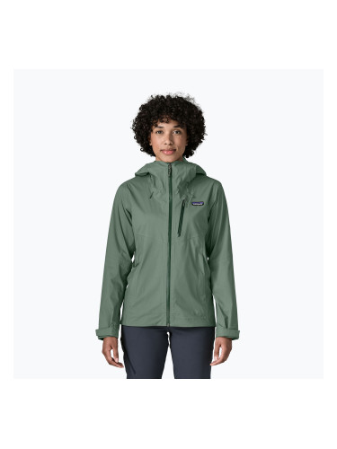 Дамско яке за дъжд Patagonia Granite Crest canopy green