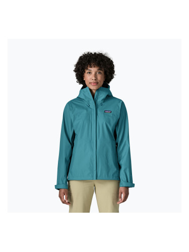 Дамско яке за дъжд Patagonia Torrentshell 3L Rain glacial glue
