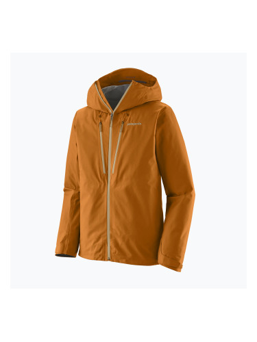 Мъжко яке за дъжд Patagonia Triolet cinnamon brown