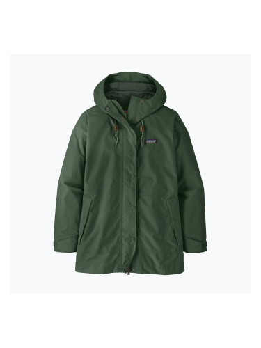 Дамско яке за дъжд Patagonia Outdoor Everyday Rain canopy green