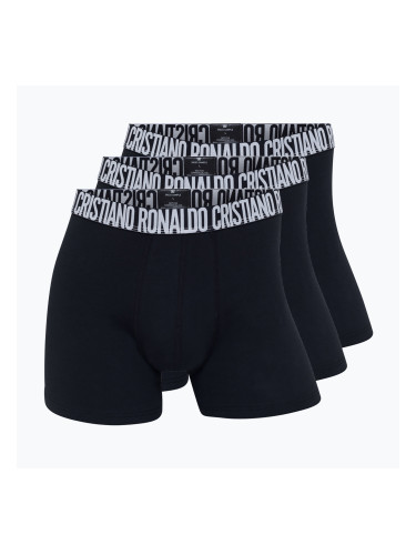 Мъжки боксерки CR7 Basic Trunk 3 pack black