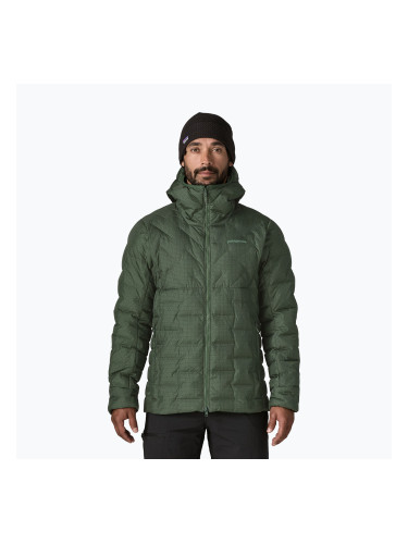 Пухено яке Patagonia Durable Down Hoody treeline green