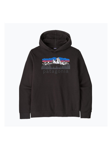 Мъжки суитшърт за трекинг Patagonia Fitz Roy Foothills Daily Hoody black