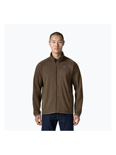 Мъжки суитшърт за трекинг Patagonia Better Sweater Fleece marlow brown rib knit