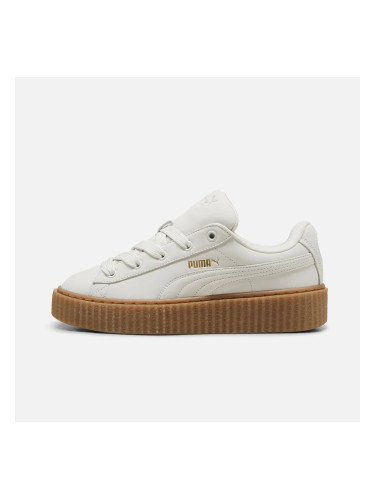 Сникърси Fenty x Puma Creeper Phatty Nubuck Warm White-Puma Gold-Gum EUR 37.5