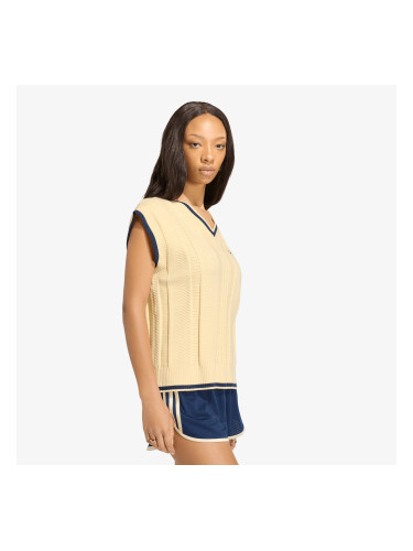 Елек adidas Cable Knit Vest UNISEX Warm Vanilla XS