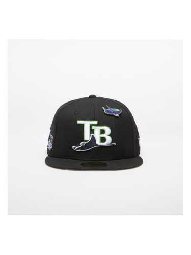 Шапка New Era 59FIFTY MLB Img Icon Tampa Bay Rays Black 7 1/2