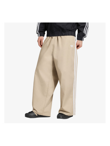 Панталони adidas Originals Adicolor Sst Cotton Twill Trousers Khaki Three S