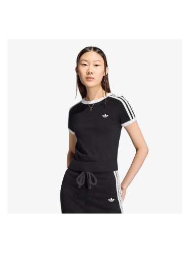 Тениска adidas Knitted T-shirt Black/ White L