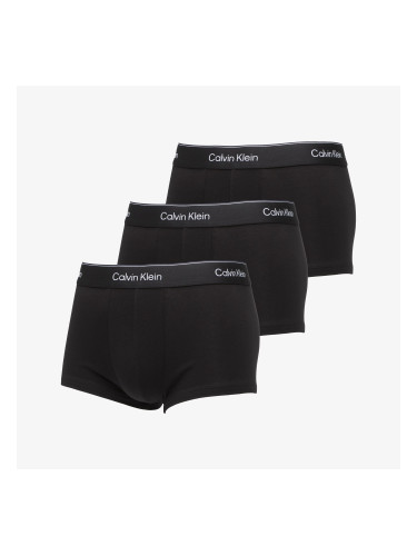 Боксерки Calvin Klein Low Rise Trunk 3-Pack Black S