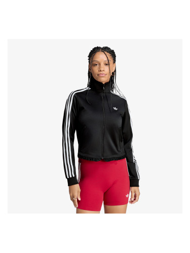 Суитшърт adidas Pleated Firebird Track Top Black XL