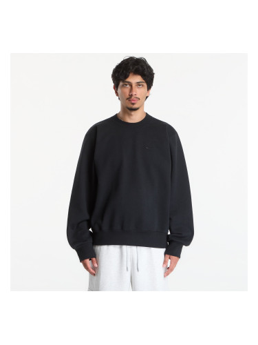 Суитшърт Nike Men's Fleece Crew-Neck Sweatshirt Black XS