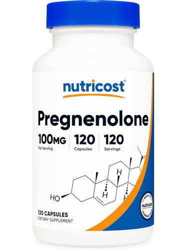 NUTRICOST - Pregnenolone 100 mg - 120 capsules