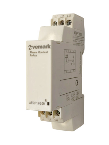 Реле за контрол на фазите, ATRP17G00, 1250VA, 208~480VAC, DIN