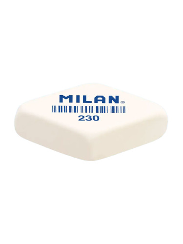 Гума MILAN CMM230 Ромбоидна бяла