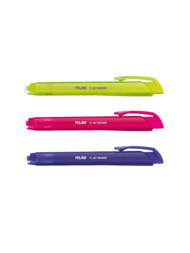 Гумичка MILAN Tri Jet Refillable асорти