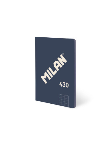 Тетрадка А5 MILAN 1918кв. 5/5 син МК 48л
