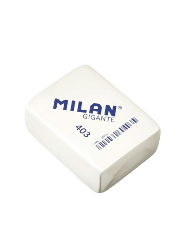 Гумичка MILAN 403 Gigant правоъгълна бял