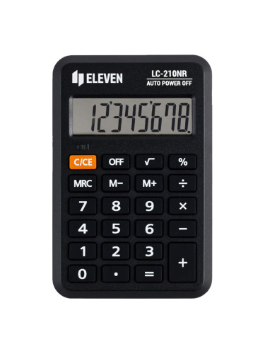 Калкулатор Eleven LC 210NR 8разр джобен