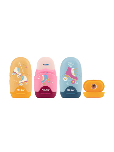 Острилка MILAN CAPSULE ROLLER с гума