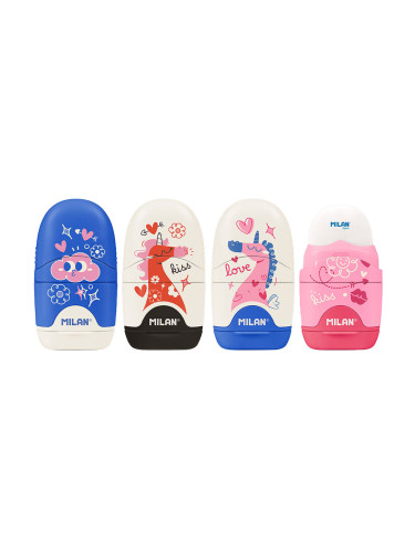 Острилка MILAN Capsule Flowicorn с гума