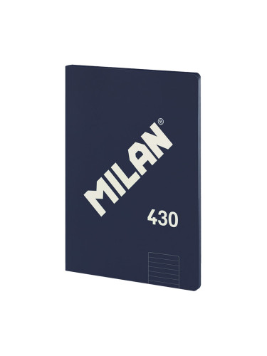 Тетрадка А4 MILAN 1918 синя МК 48л
