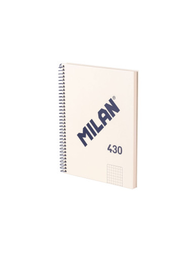 Тетрадка А5 MILAN бжв кв.5/5 ТК СП.80л