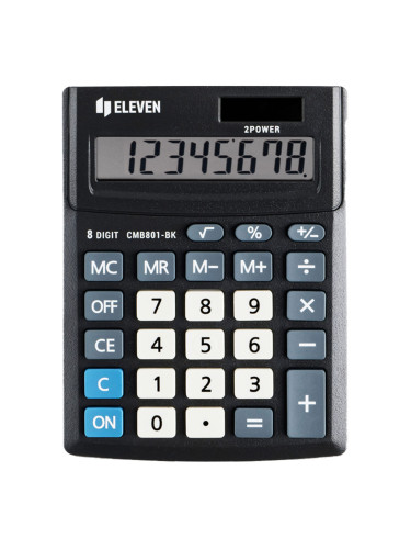 Калкулатор Eleven CMB 801BK 8разр чрн