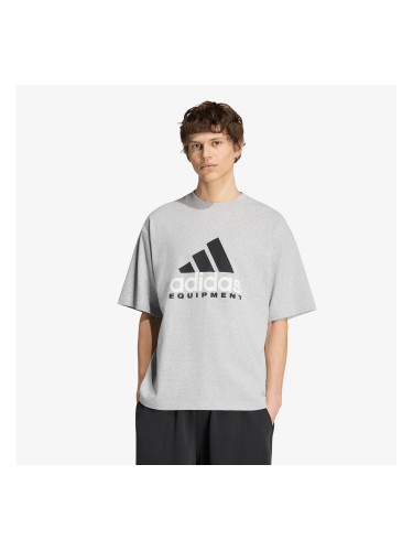 Тениска adidas Equipment Logo Tee Medium Grey Heather L
