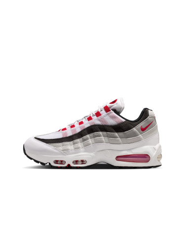 Сникърси Nike Air Max 95 Premium White/ Comet Red-Neutral Grey-Medium Grey EUR 38