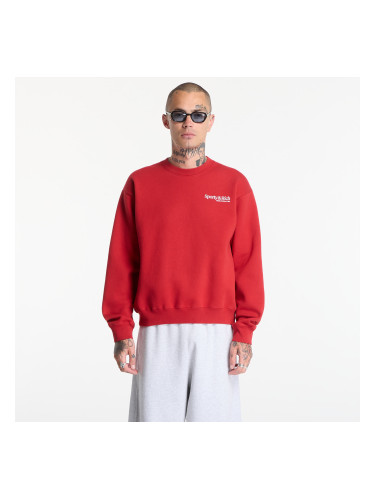 Суитшърт Sporty & Rich Modern Crewneck UNISEX Ruby XS