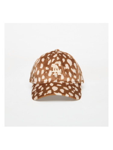 Шапка New Era 9TWENTY MLB Animal Print Los Angeles Dodgers Taupe/ Ivory Universal