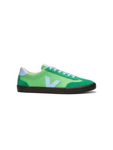 Veja Volley O.T. Leather Leaf Steel Жени - Спортни обувки Veja - Зелен - VO2021414A-4 - Size: 4
