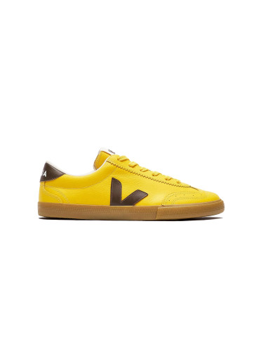 Veja Volley O.T. Leather Sunshine Жени - Спортни обувки Veja - Жълт - VO2021434A-5 - Size: 5